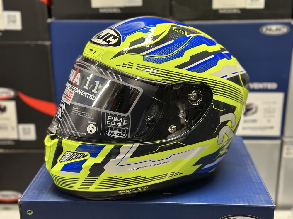 Kask motocyklowy HJC RPHA 11 STOBON rozmiar S x2 Szyba, Pinlock!