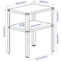 Mesa de cabeceira - IKEA - KNARREVIK