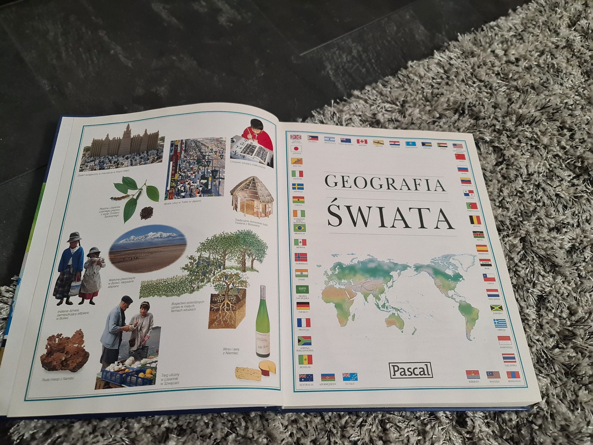 PASCAL geografia świata atlas