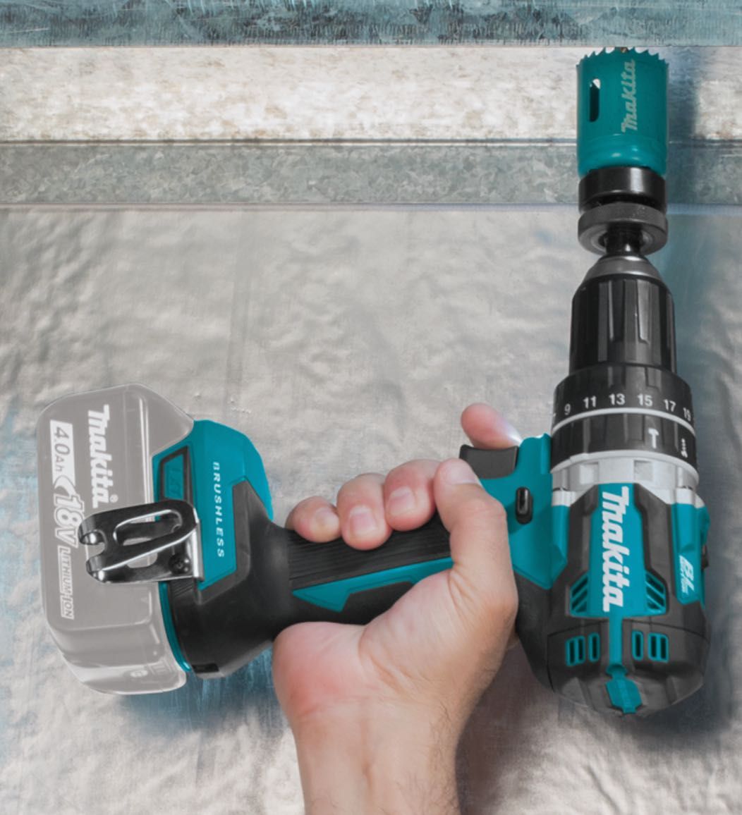 Безщітковий ударний дриль-шуруповерт Makita XPH12Z (DHP484Z) 18V LXT