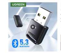 Блютуз usb адаптер Ugreen bluetooth 5.3 приемник передатчик CM591