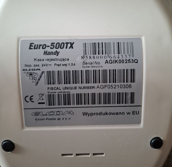 Kasa fiskalna Euro 500tx handy