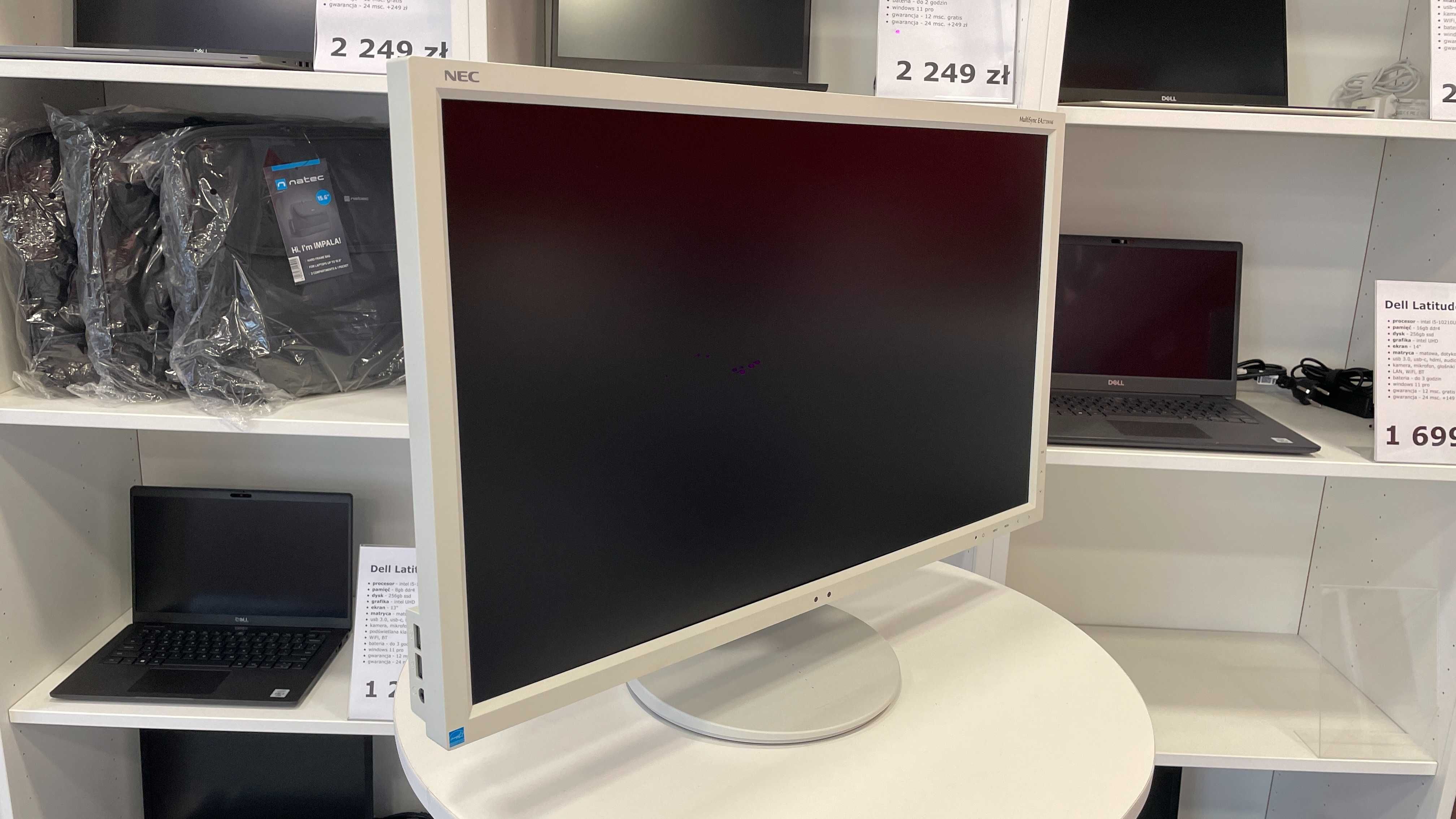 Monitor Poleasingowy NEC EA273WMi 27" FullHD Gwarancja FV 23% RATY 0%