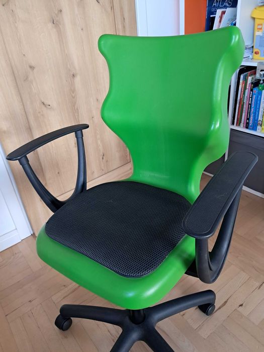 Ergonomiczne krzesło Entelo Twist z podłokietnikami