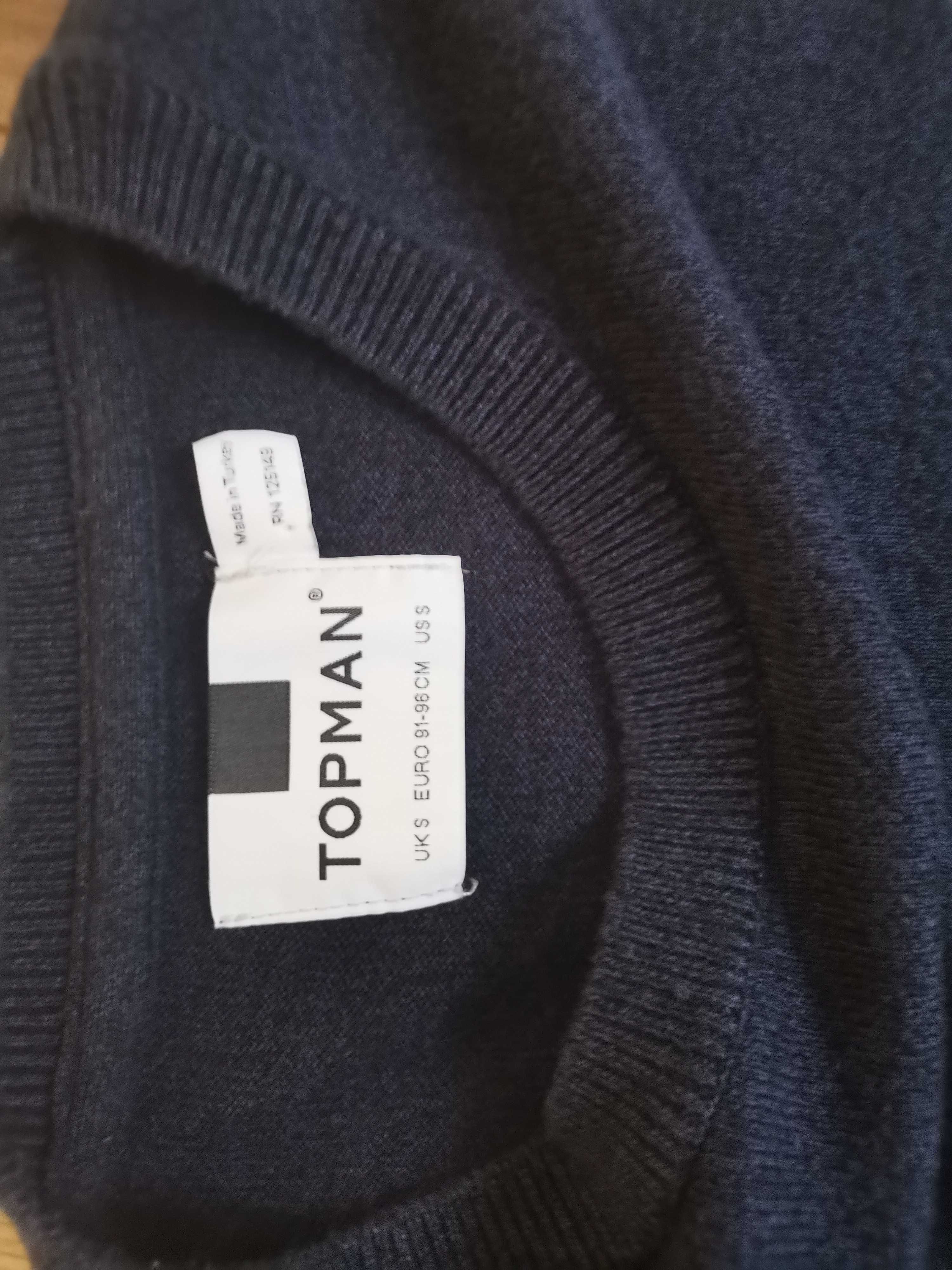 Sweter cienki męski/chłopięcy Topman S