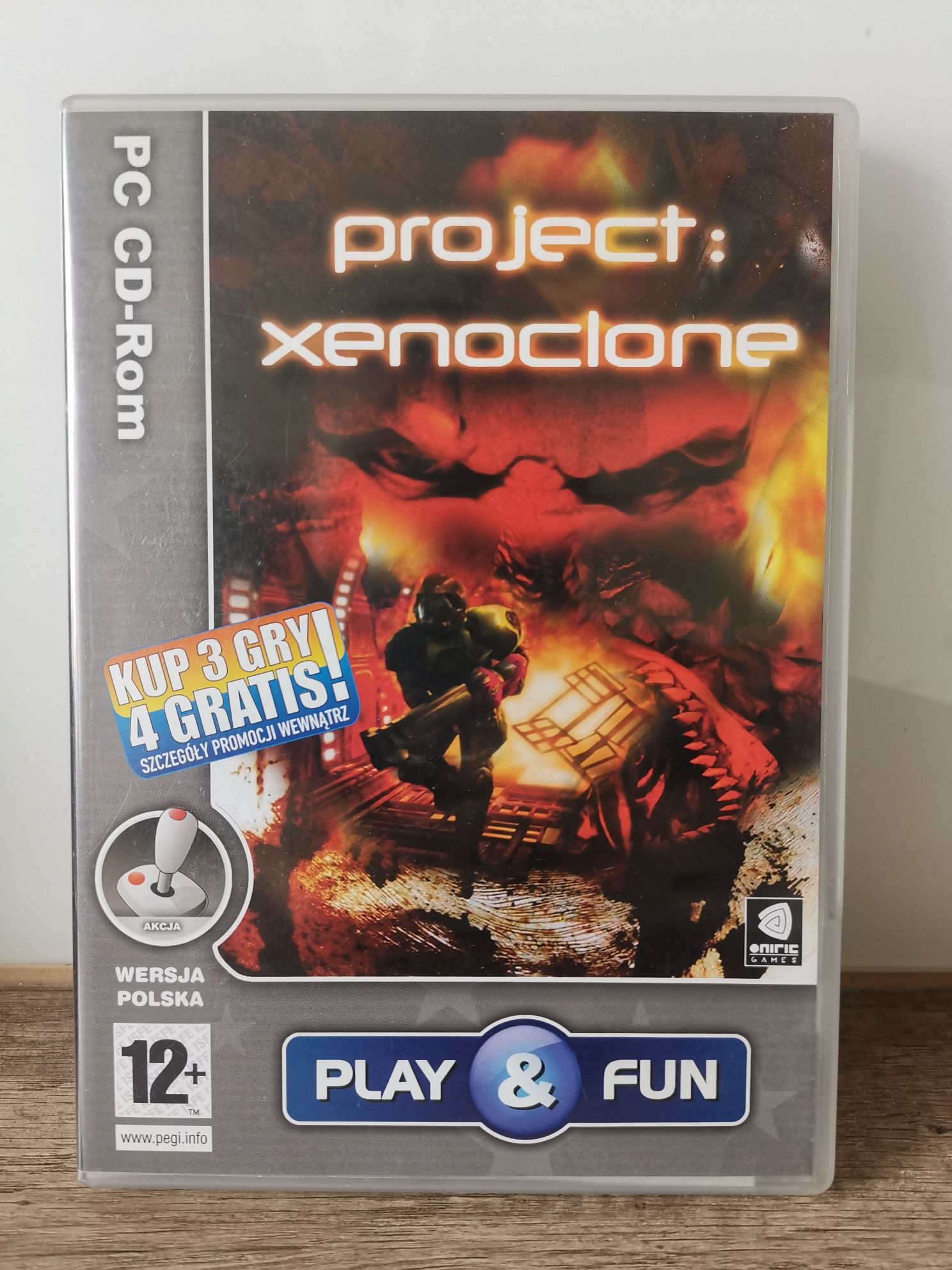 Gra PC Project Xenoclone PL retro gra na stare systemy operacyjne