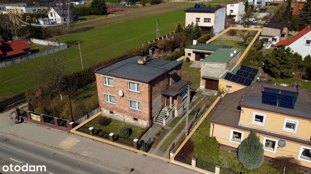 Dom 220 m2, duża działka, 2 garaże, budynek gosp.