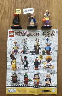 LEGO Looney Tunes minifigures - kaczor Daffy, Lola, Porky