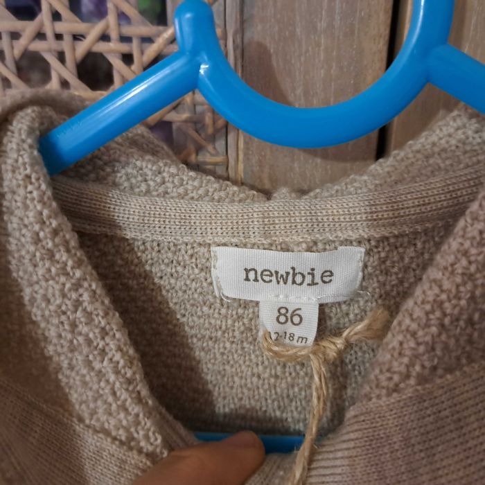 86 1-1,5 NEWBIE Kapphal sweterek rozpinany beż