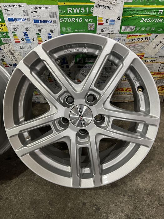 Литі диски dezent r15 5/100 6j et38 skoda fabia tour vw golf4 bora