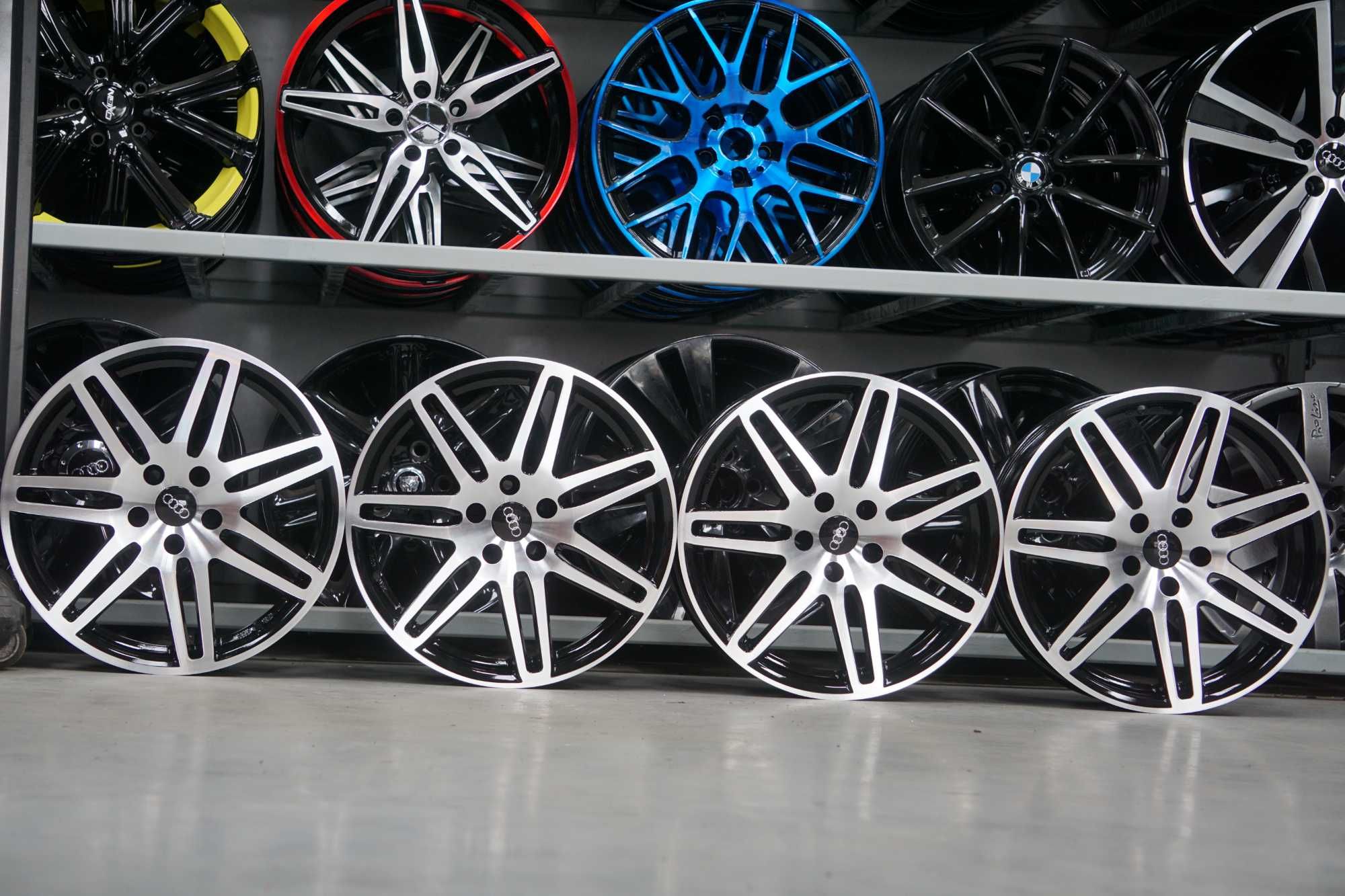 Alufelgi Wheelworld Germany 5x112 8Jx18 et38 cb66,6 czarne i cnc