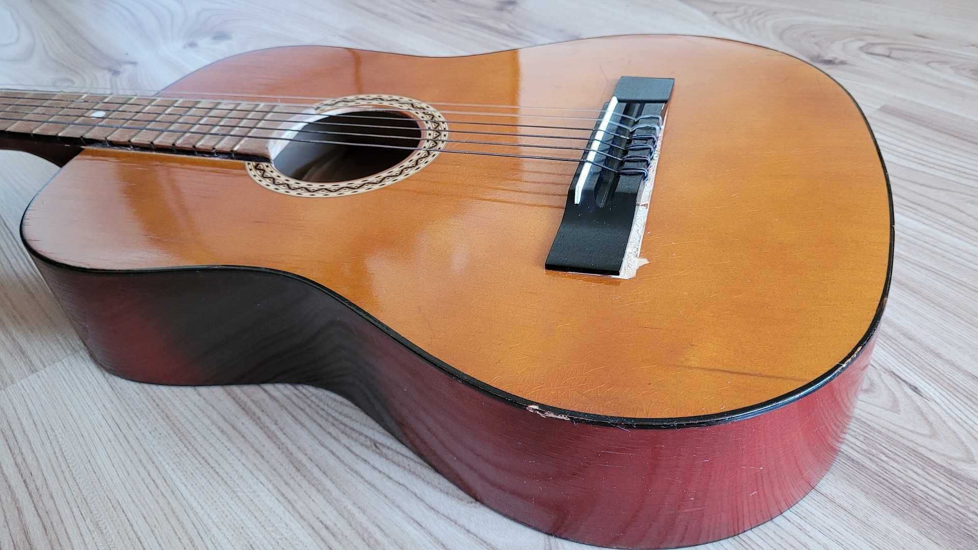 Gitara akustyczna DEFIL HS-19 (PRL,1980) - do renowacji lub kolekcji