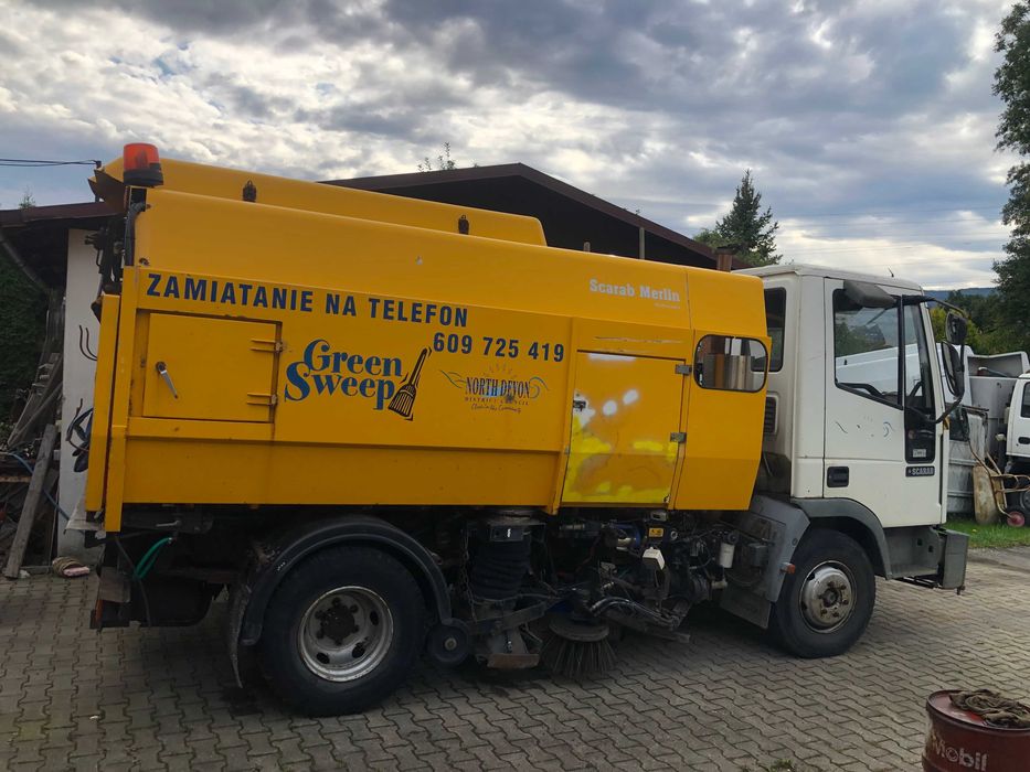 Zamiatarka uliczna Scarab 2002 rok Bielsko Biała