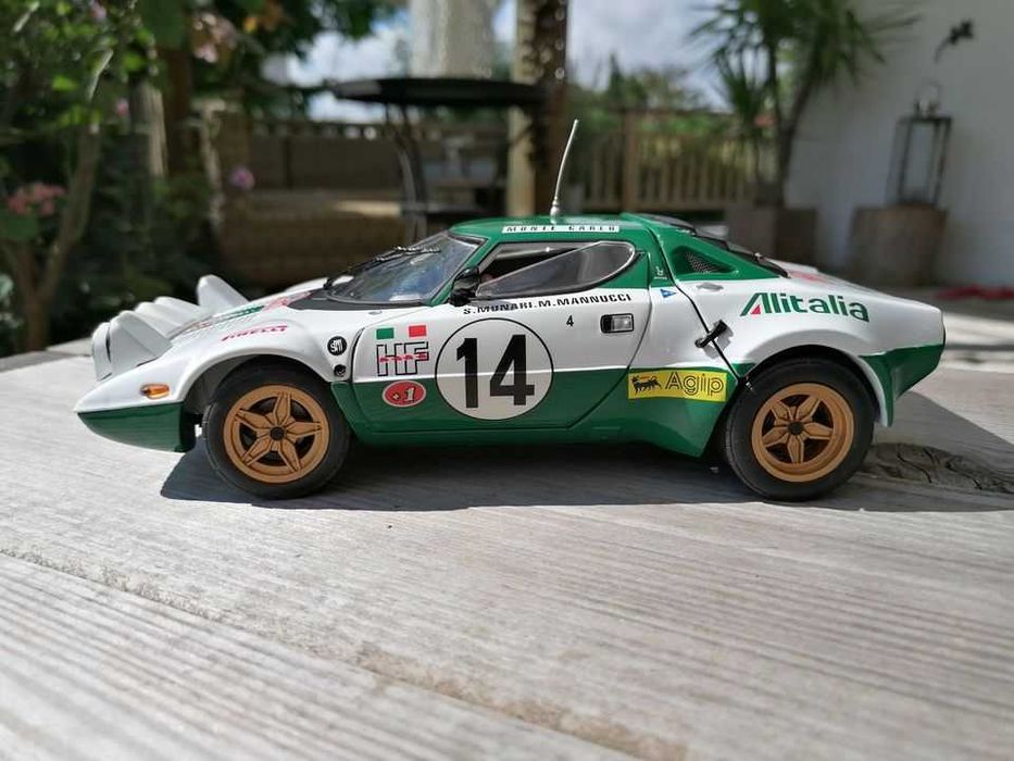 Modelismo, Miniaturas, Models, Metal (Diecast), Rally, Lancia Stratos