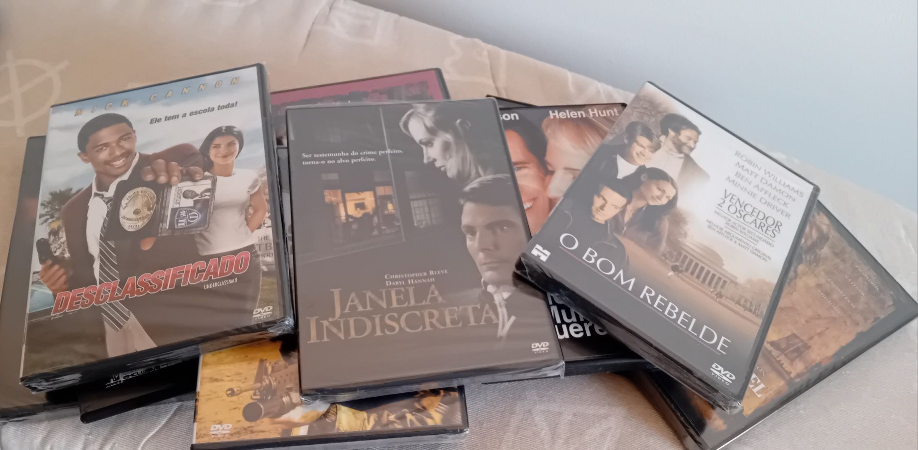 10 Filmes em CD novos