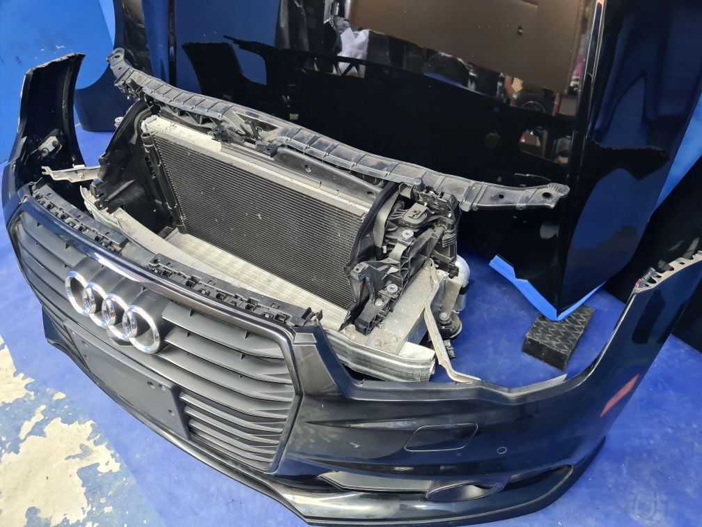 Kompletny PRZÓD AUDI A7 C7 4G8 S-LINE maska błotniki pas przedni LY9T