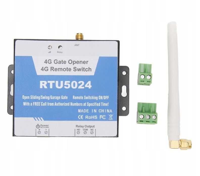 Inteligentny  Otwieracz do  Bramy Garażowej Sterowanie 4G WIFI RTU5024