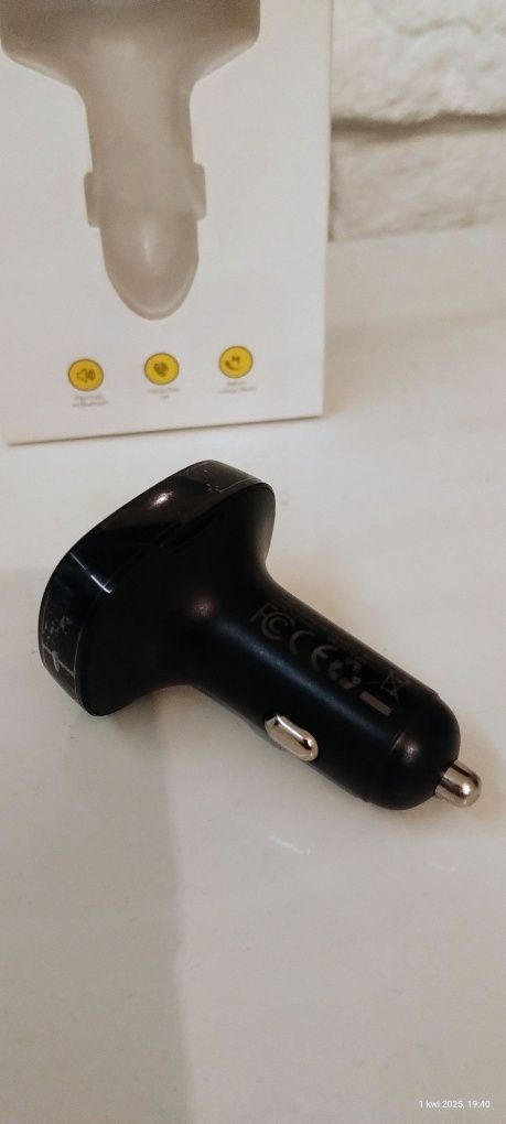Transmiter FM Baseus S-09 2xUSB Bluetooth micro SD