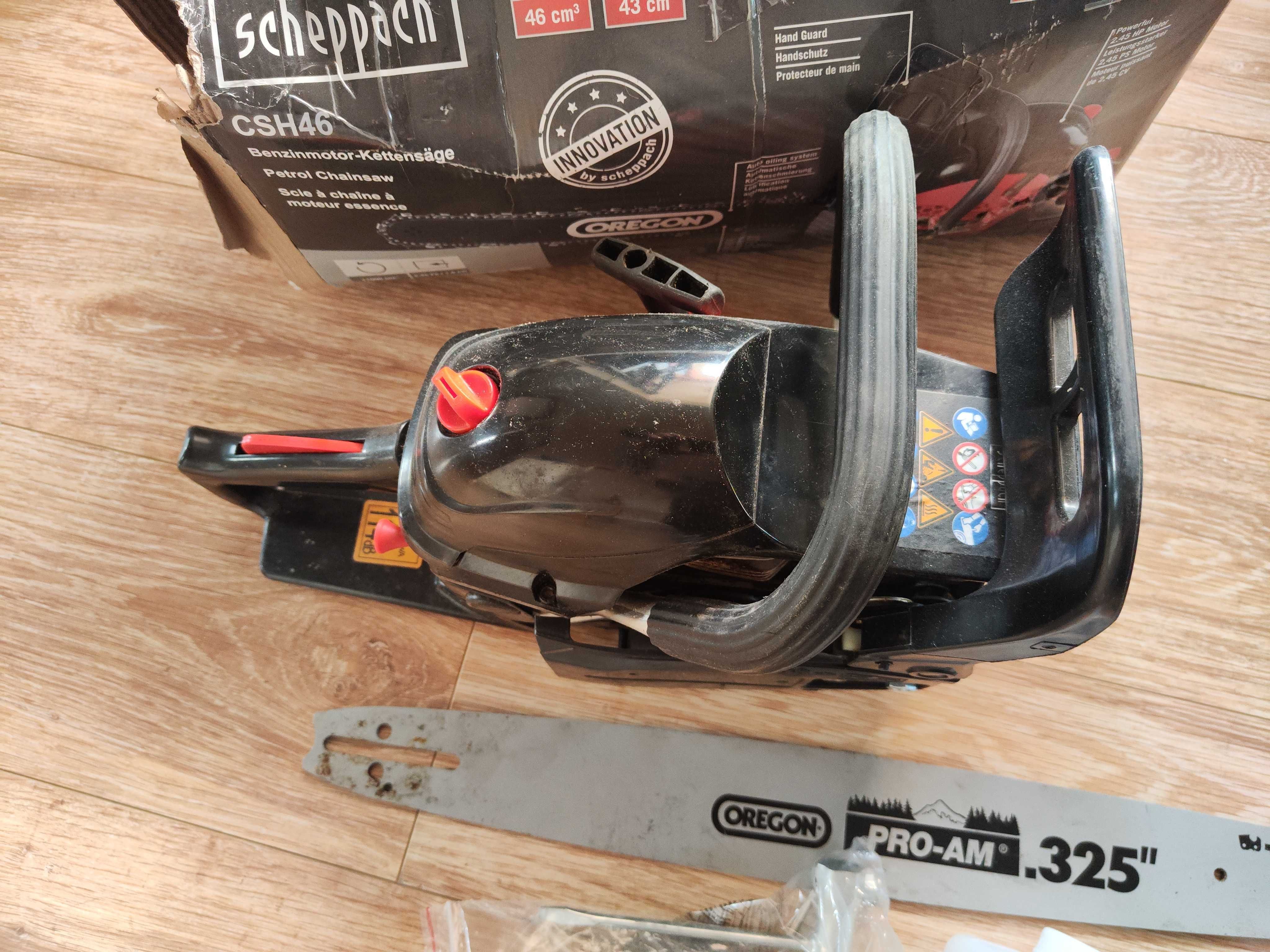 Pilarka spalinowa, łańcuchowa Scheppach CHS 46