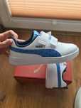 Nowe buty sneakersy Courtflex v2 Woods V PS Puma 34.5
