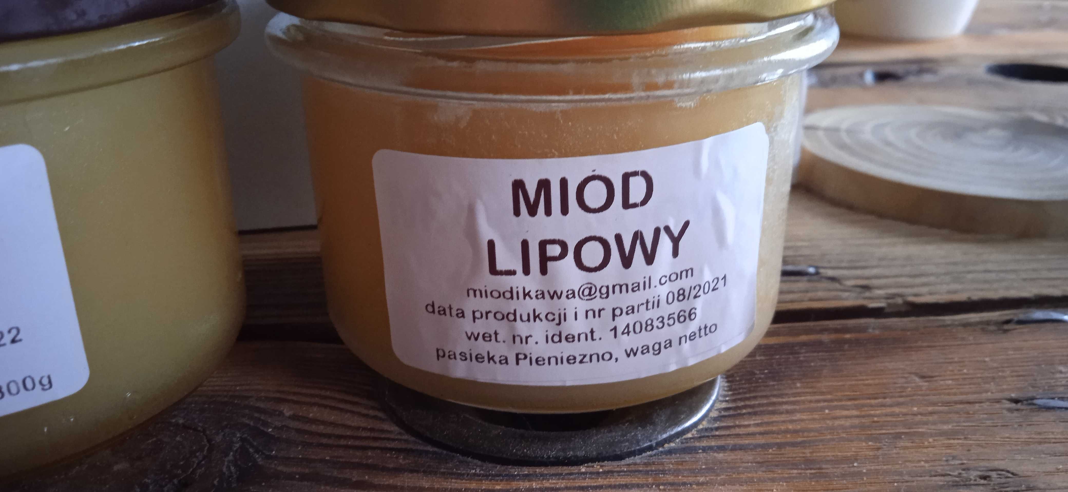 Miód MALINOWY z własnej pasieki