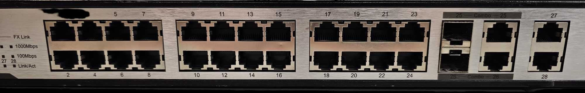 D-Link DES-1228 Switch zarządzany 24 porty