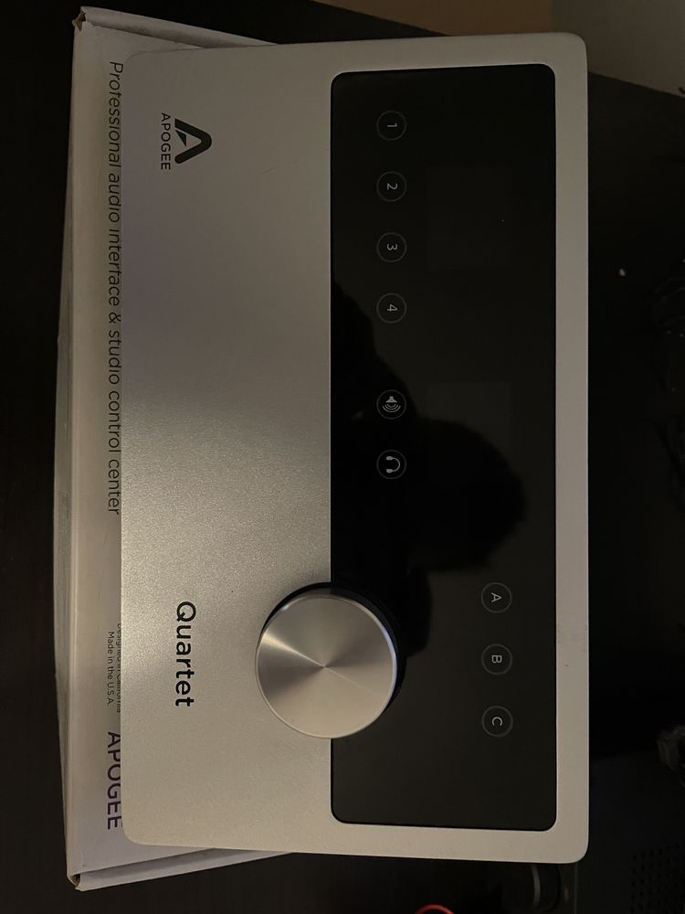 Apogee quartet, interfejs audio