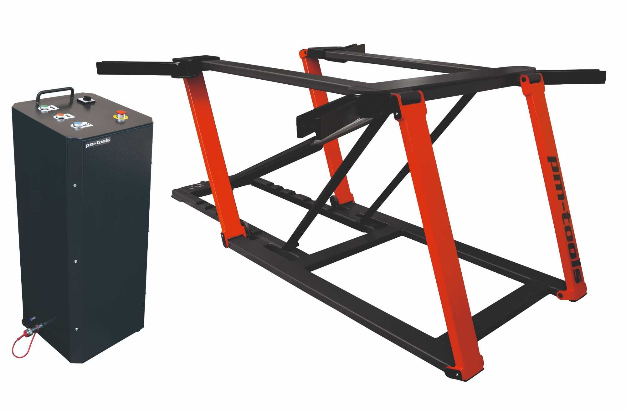 Podnośnik mobilny ramowy nożycowy PM Tools 107 electric