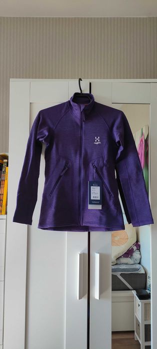 Bluza polarowa Haglöfs Heron Jacket Women Cena sklep. 570 zł XS Nowa