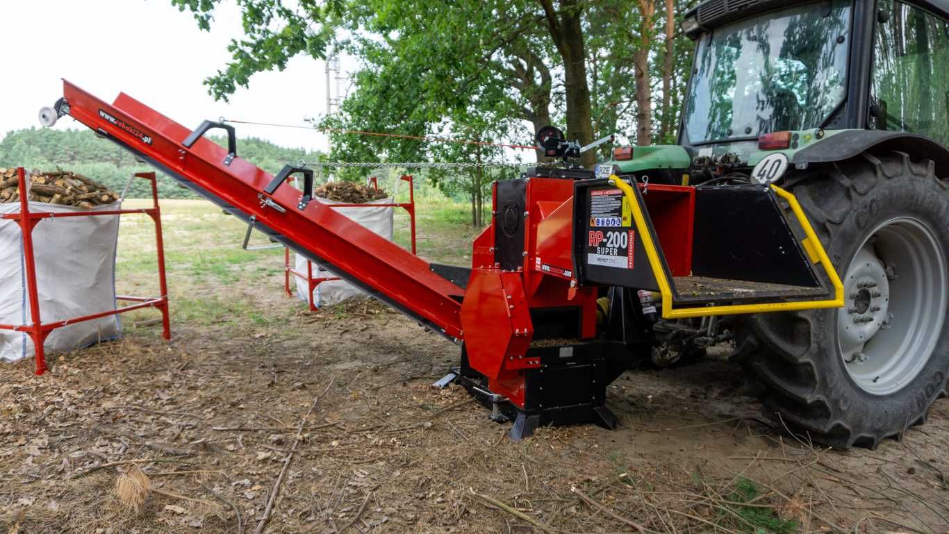 Rębak do gałęzi REMET RP-200 SUPER === rębak walcowy === 17CM