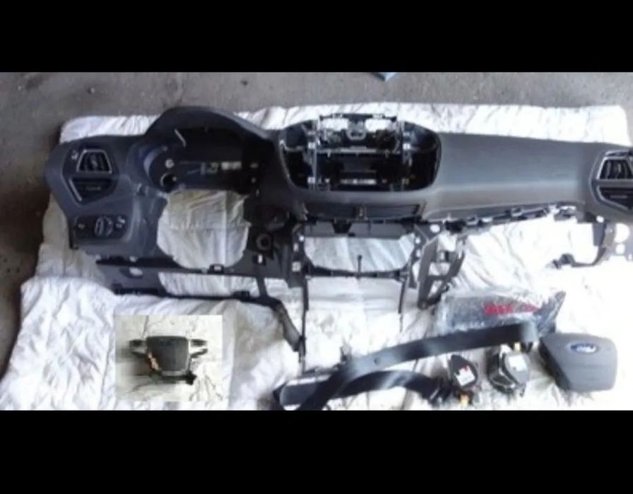 Ford Kuga MK2 C Max  Deska Konsola Kokpit Airbag Pasy Zestaw