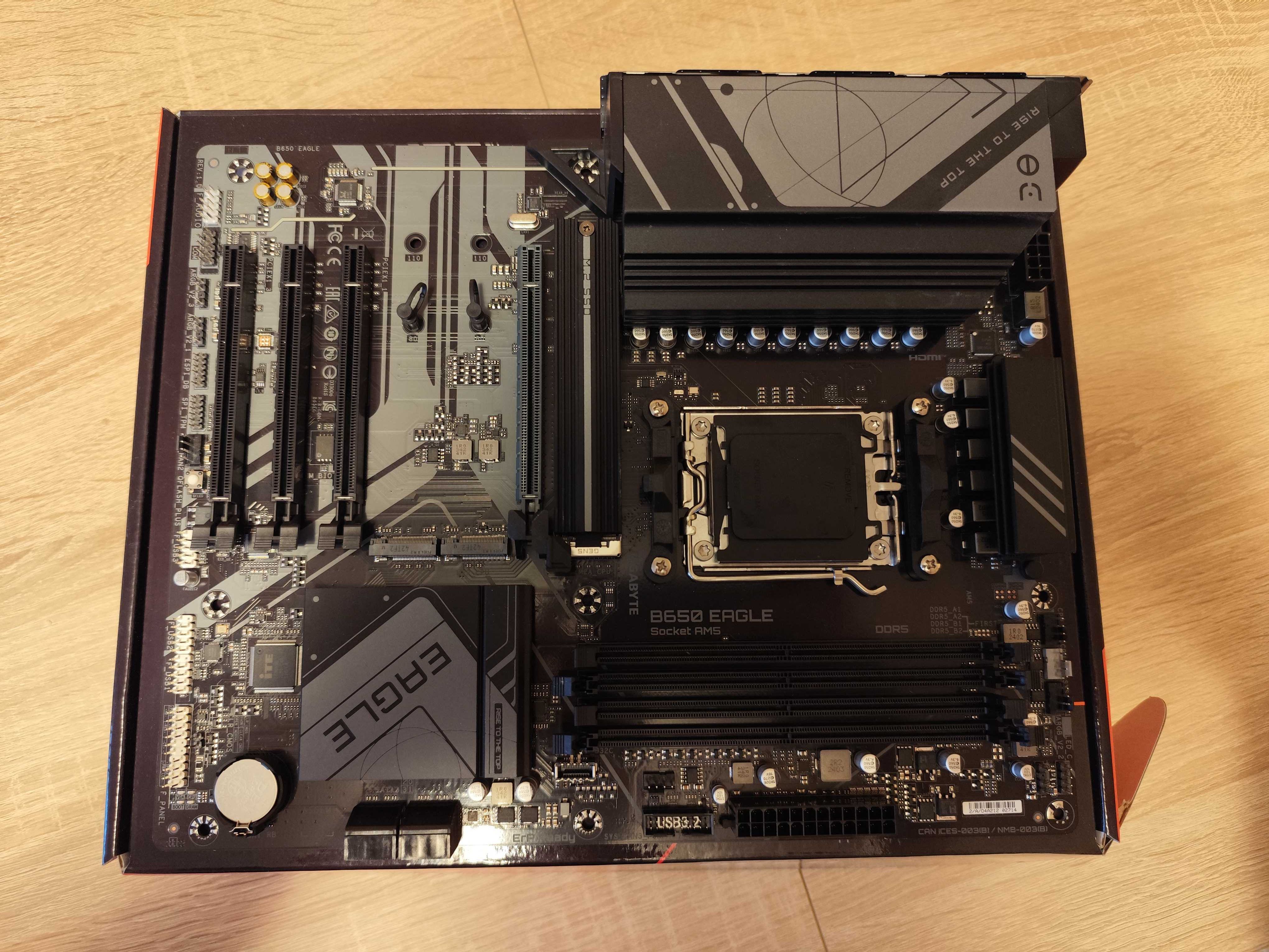 Płyta główna Gigabyte B650 EAGLE AM5 DDR5 HDMI/DP ATX  GWARANCJA 26MCY