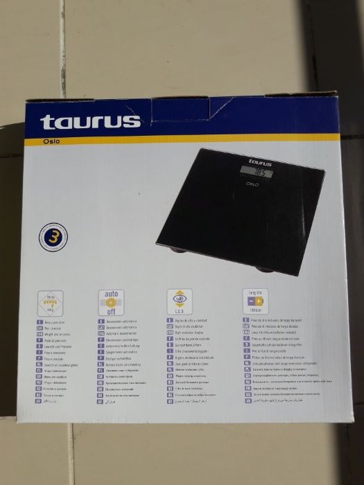 Balança Taurus como nova
