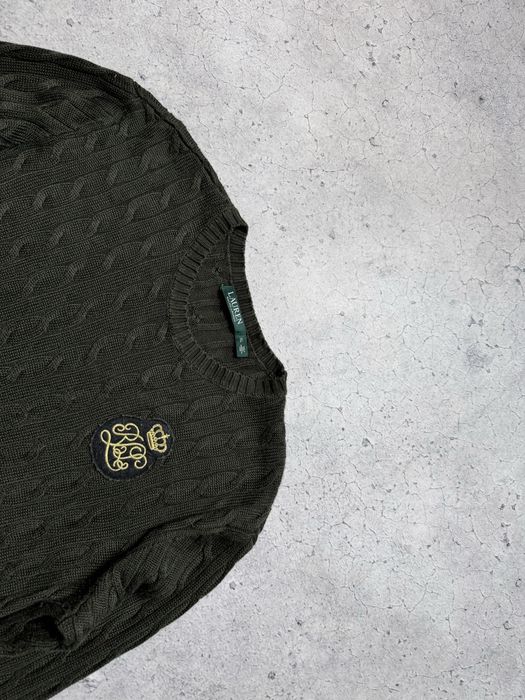 Женский Вязаный Свитер Polo Ralph Lauren Оригинал Идеал XL
