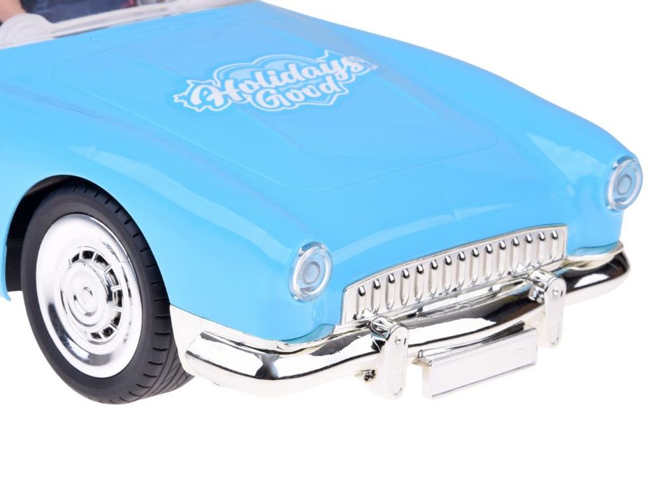 Autko na pilota Retro Cadillac Lalka Stylowy kierowca Ken