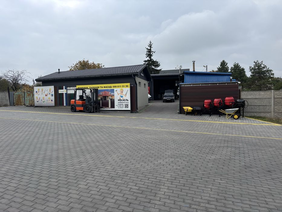 Комерційна територія (склад, магазин) + будинок 170м.кв.