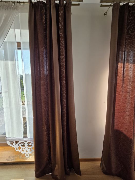Zestaw firana zasłona