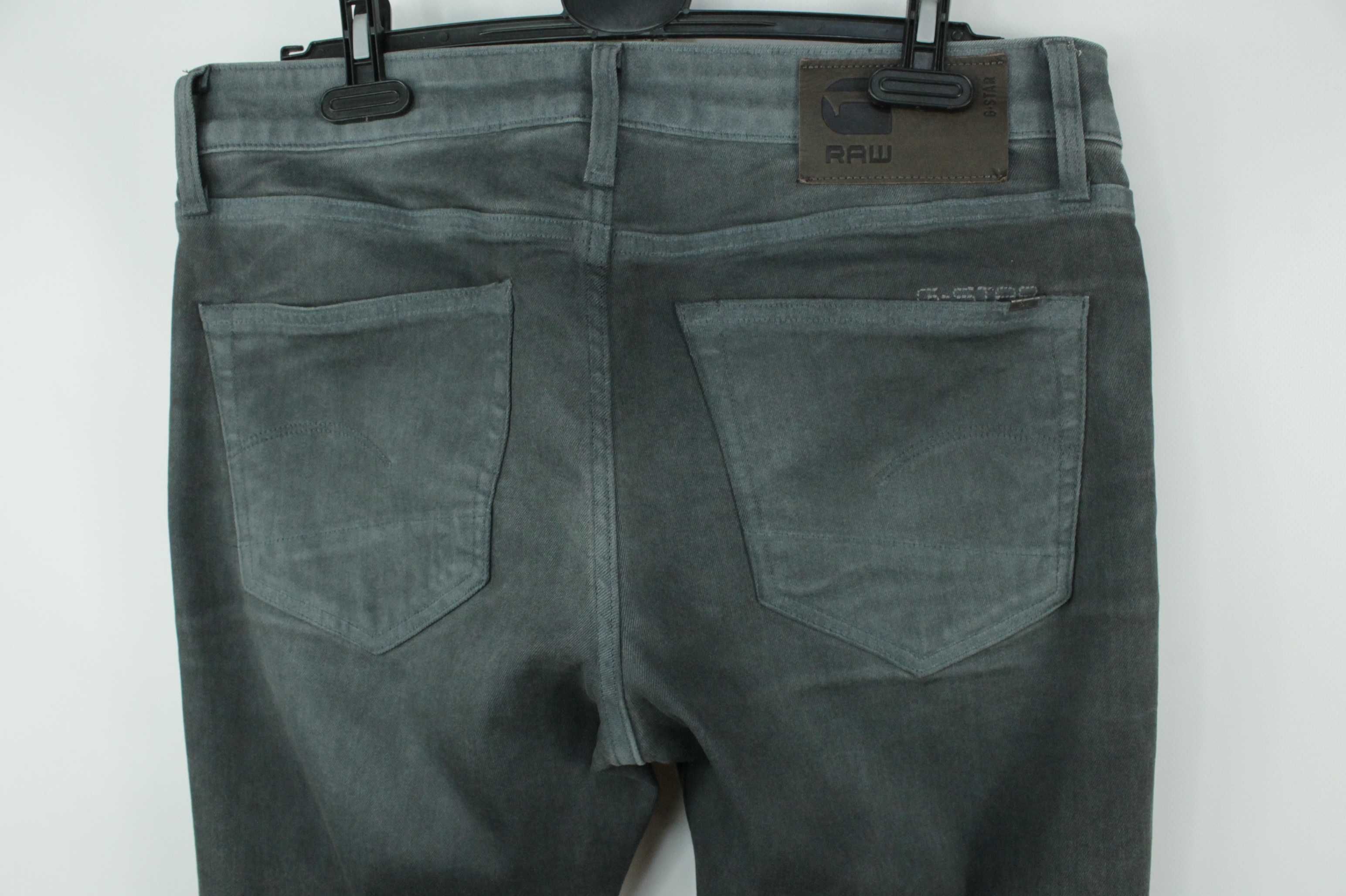 Шикарні звужені джинси G-Star Raw 3301 Slim Dark Aged Cobler W34/L36