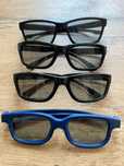 Okulary 3D Panasonic i inne Smart TV - 4 pary
