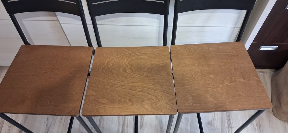 Stołek barowy z Ikei 3 sztuki