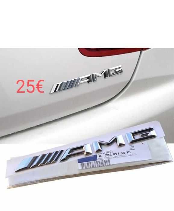 Emblema Mercedes Benz - AMG e estrela