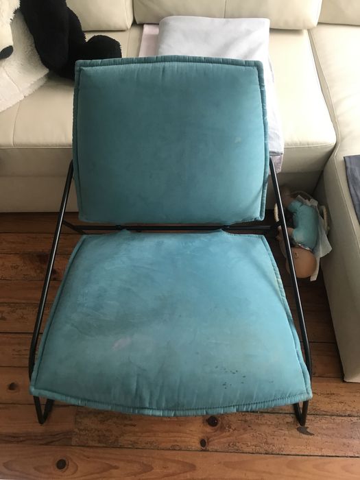 Poltrona/Sofá Bastante Almofadada Lavável