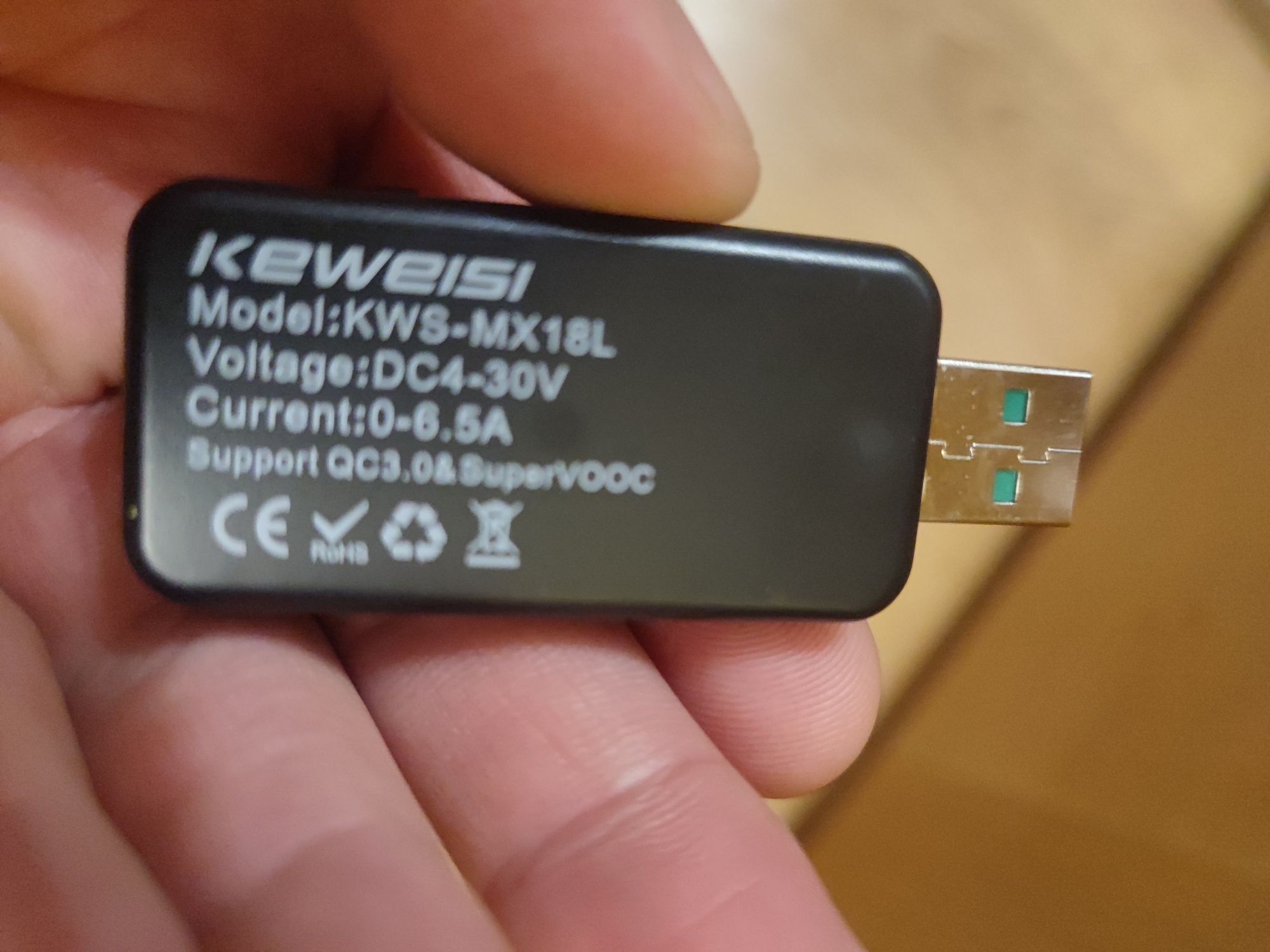 USB тестер KWS W-30 Новий 10 в 1 функцій