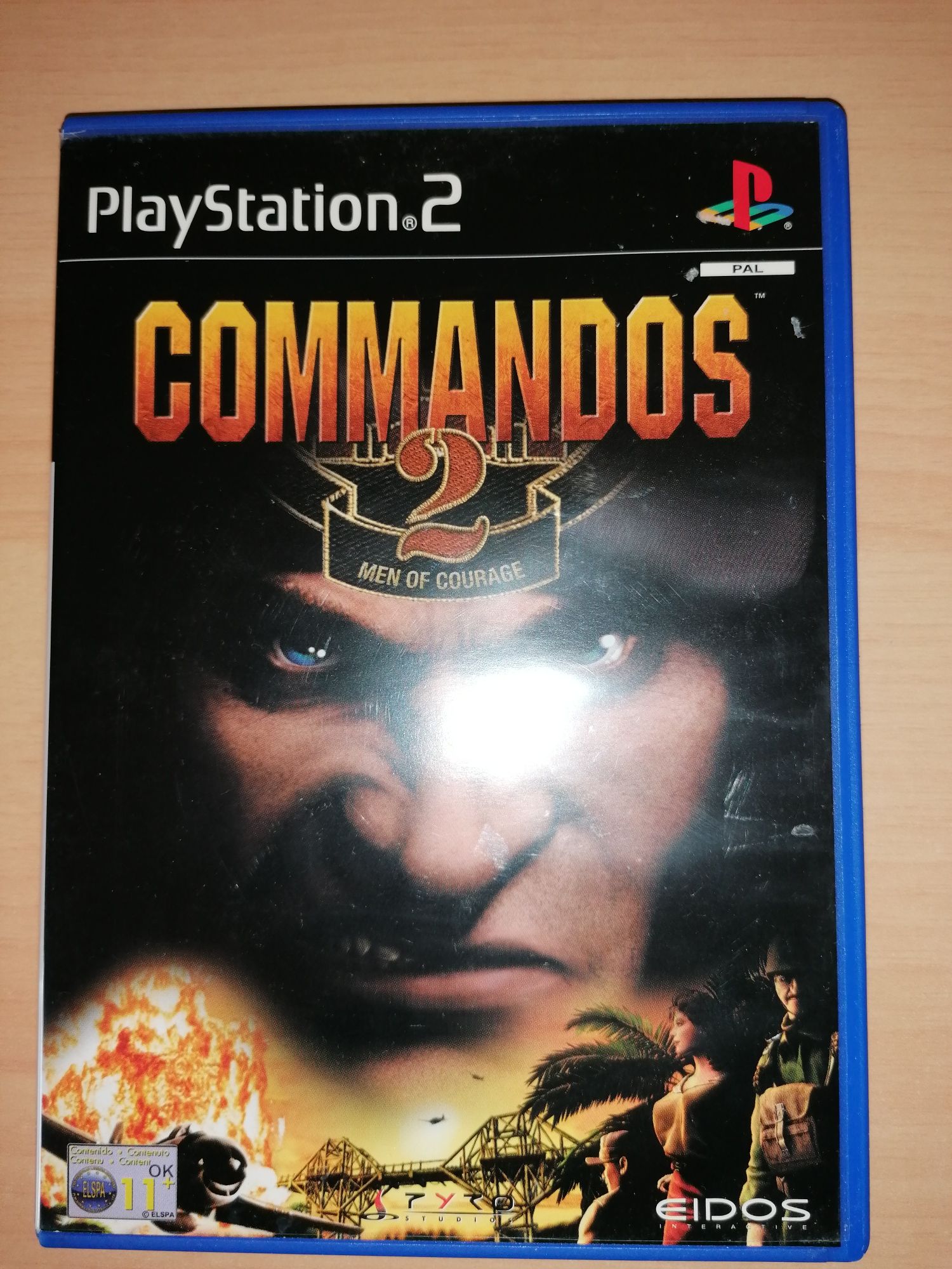 Jogo PS2 ( PlayStation 2 ) Commandos 2 - Men of Courage