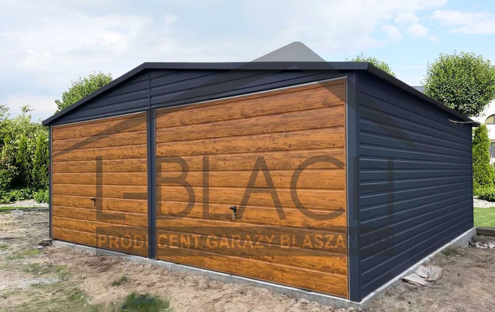 Garaż blaszany PREMIUM 6x6/6x5.8/6x5*Profil Zamknięty*Producent*
