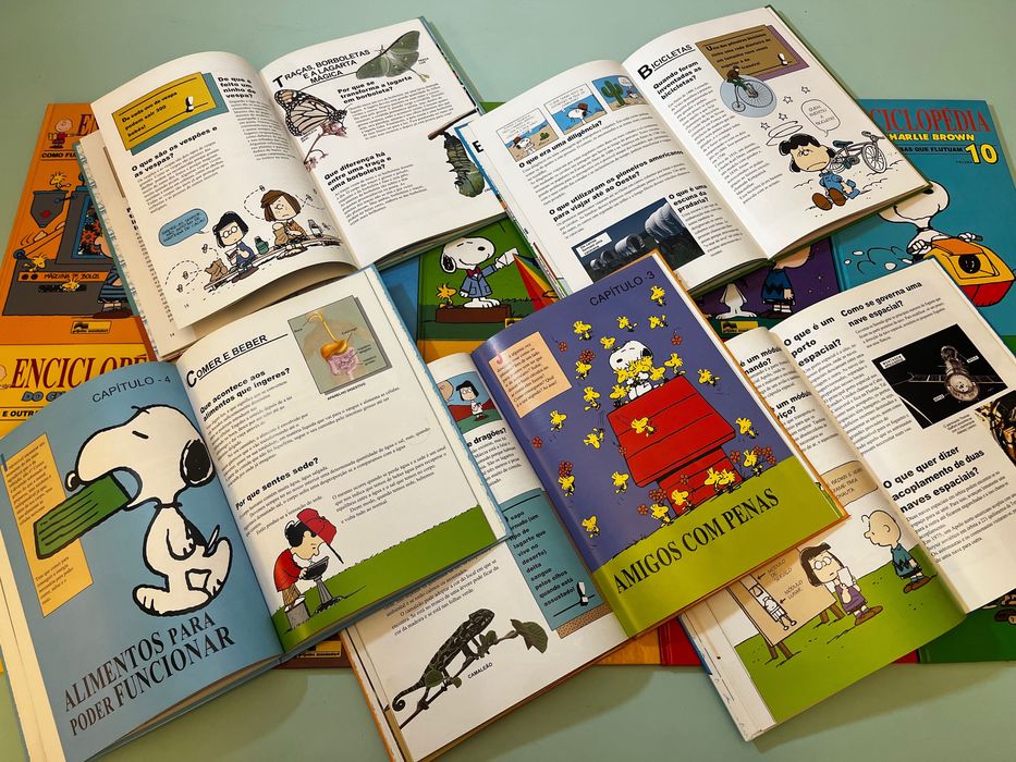 Snoopy - Enciclopédia do Charlie Brown - Completa e Como Nova