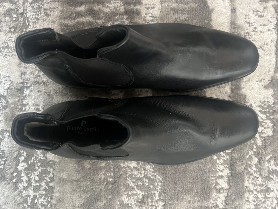 Чоловічі сапожки.зима,осінь,весна. pierre cardin paris