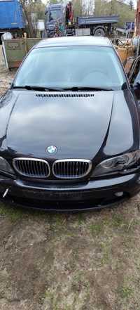 BMW E46 coupe maska schwarz 2 ładna oryginalny lakier