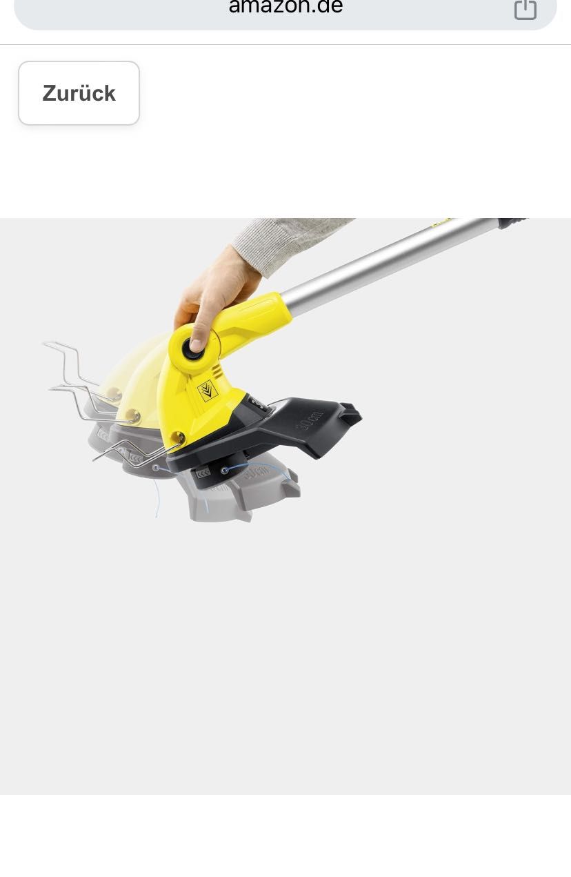 Тример Karcher LTR 18-30 18V