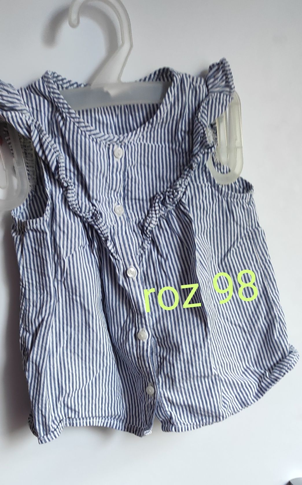 Koszula z krótkim rękawem h&m roz 98